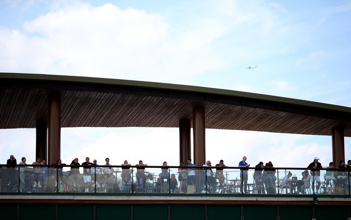 Debenture hospitality area at Wimbledon