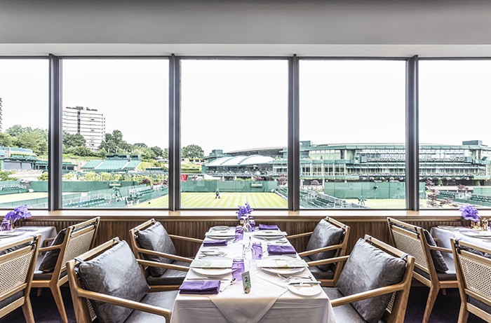The Champions Room at Wimbledon